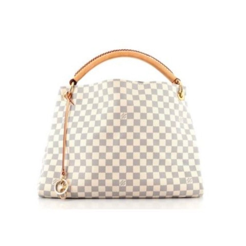 LIKE NEW Louis Vuitton Damier Azure Artsy MM Bag